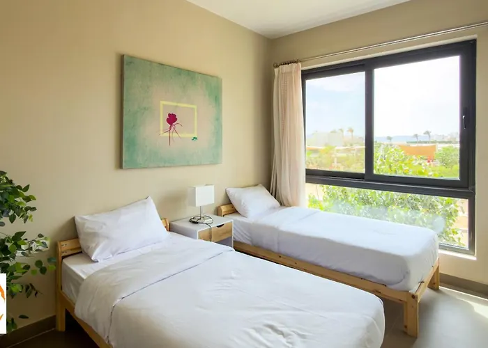 Ollystays-scenic Lagoon & Shared Pool Views! Tawila 2br In El Gouna Appartement *
