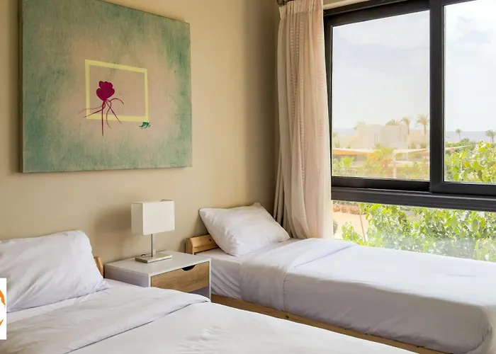 Ollystays-scenic Lagoon & Shared Pool Views! Tawila 2br In El Gouna * Hurghada